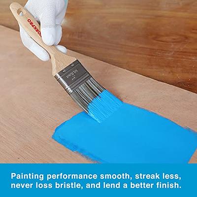 Paint Brush Wood Handle Bristle Brush Wall Trim Paint Brush Paint