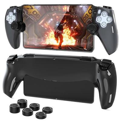 Mooroer Case Compatible with Sony Playstation Portal, PS5 Portal Protective  Case with Comfortable Ergonomic Grip & 6 Thumb Stick Caps, Playstation