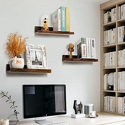 upsimples Floating Shelves Bathroom, Bathroom Wall Shelves Set of