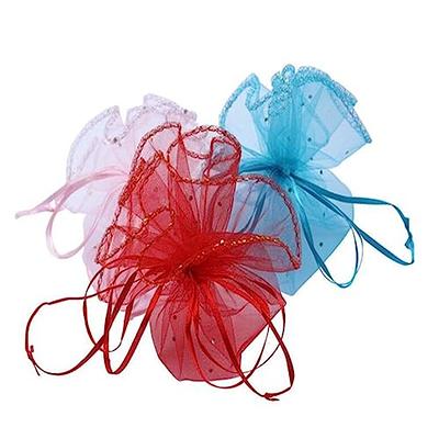 Organza Bags Random Mesh Organza Jewelry Bags Drawstring - Temu