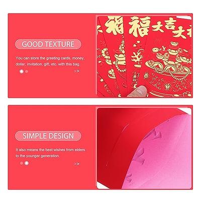 Didiseaon 30pcs 2024 Year of The Dragon Red Packet New Year Red Packet  Chinese Red Envelope Decorative Envelopes Red Luck Money Bag Dragon Paper  Red Packets Red Envelopes Chinese Paper Gift 