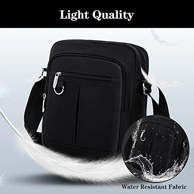 Unisex Crossbody Polyester Messenger One Side Sling Bag with Adjustable  Strap for Men and Women