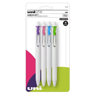Pen+Gear Gel Stick Pens, Medium Point, 0.7 mm, Assorted Colors, 48