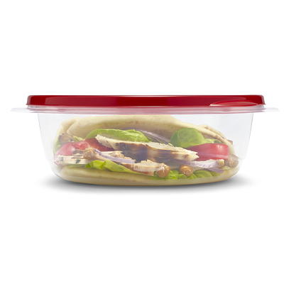 Rubbermaid 5 Cup Food Storage Container with Red Easy Find Lid