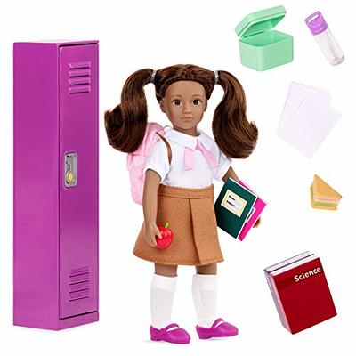  American Girl Truly Me 18-inch Doll 27 & School Day to Soccer  Play Playset with Supplies, Uniform, and Ball, For Ages 6+ : Toys & Games