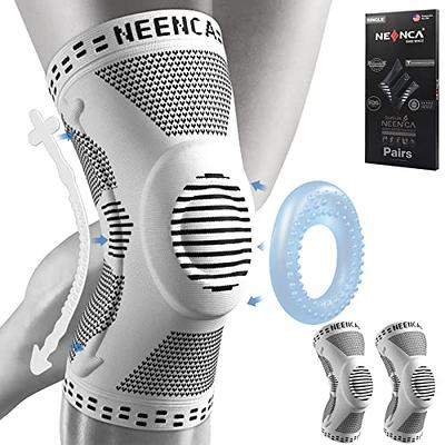 NEENCA Knee Brace for Knee Pain, Adjustable Knee Support with Patella Gel  Pad & Side Spring Stabilizers, Knee Wrap for Arthritis, Meniscus Tear, ACL