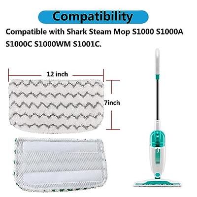  AIR U+ 8 Pack Replacement Steam Mop Pads for Shark S7000AMZ  S7001 S7201 S7020 Steam Mop, Steam & Scrub All-in-One Scrubbing and  Sanitizing, Dirt Grip Scrub Washable Pads