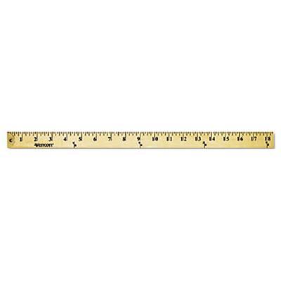 10 Pack Wooden Ruler 12 Inch Rulers Bulk Wood Measuring Ruler Office Ruler  2 Scale 10 pieces12inch