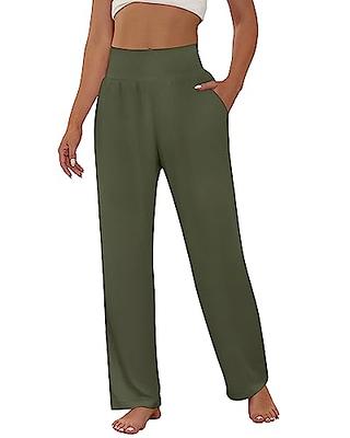 3 Pack Women's Capri Sweatpants, Cozy Wide Legs Cropped Capri with Pockets,  Lounge Jogger Pants Workout Yoga Capris