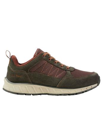 Men's Bean's Comfort Fitness Walking Shoes, Suede Mesh