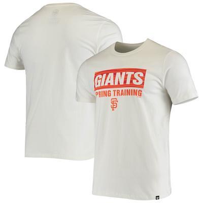 Men's San Francisco Giants Fanatics Branded Black Official Wordmark T-Shirt