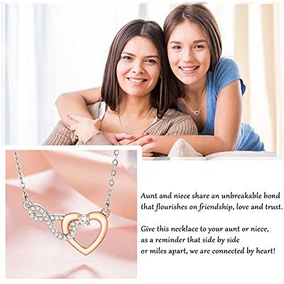 Aunt & Niece Necklace. Choose Number of Links - Everly Made