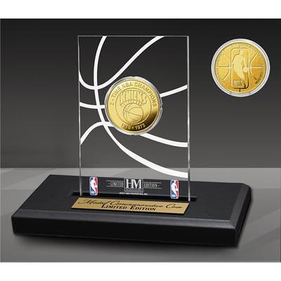 Denver Nuggets Mahogany 2023 NBA Finals Champions Logo Basketball Display  Case