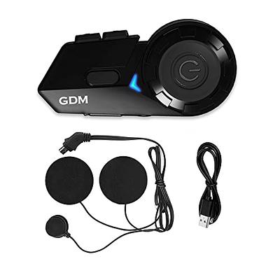 GDM Ghost Motorcycle Helmet with Bluetooth Headset