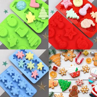 Christmas Santa Candle Silicone Mold Jello Molds For Kids