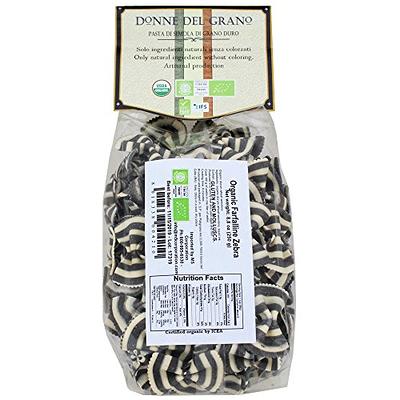 Donne Del Grano Organic Gourmet Italian Squid Ink Black n White Bow Tie  Pasta Noodles, 8.8 Oz (250 grams), Pack of 2 bags - Yahoo Shopping