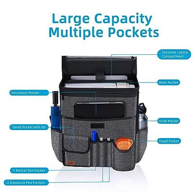 Auto Seat Storage Hanging Bag, Passenger Car Seat Caddy Organizer For Office  Supplies, Phones, Drink, Snacks And Toys, Front Or Back Seat Hanging  Organizer With A Adjustable Strap,backseat Hanging Bag With 1