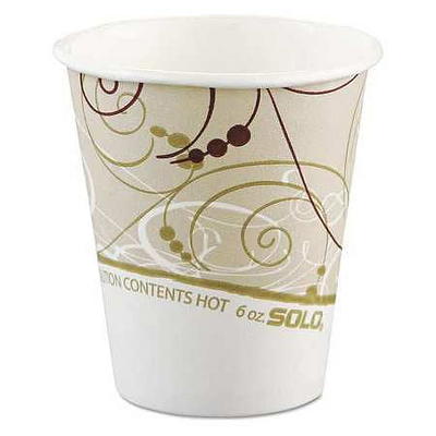 Solo RW16-J8000 Symphony 16-18 oz. Wax Treated Paper Cold Cup - 50/Pack