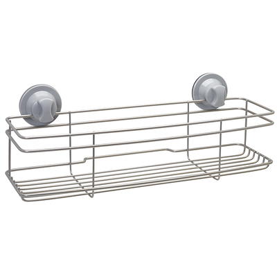 Nieifi Adhesive Corner Shower Caddy Shelf Basket Rack with Hooks