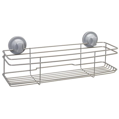 Cubilan Wall Mount Adhesive Stainless Steel Corner Shower Caddy Shelf  Basket Rack with Hooks in Silver (2-Pack) HD-WW7 - The Home Depot