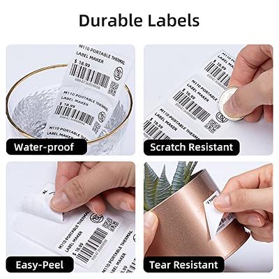 Self-adhesive Label Sticker Paper for Phomemo M110 M220 M200 Thermal  Printer NEW