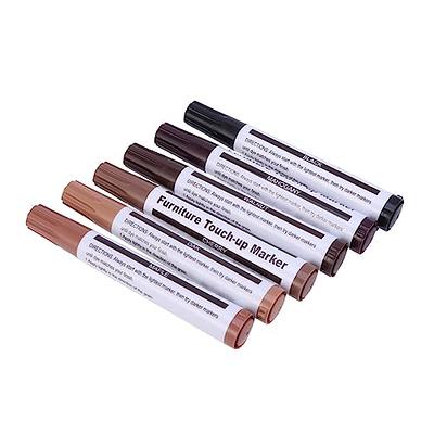 Furniture Repair Wood Marker 6-Color Furniture Scratch Touch-up