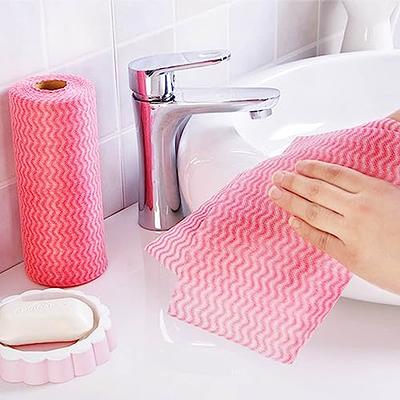 50Pcs/Roll Disposable Dish Cloth Home Cleaning Towels Kitchen