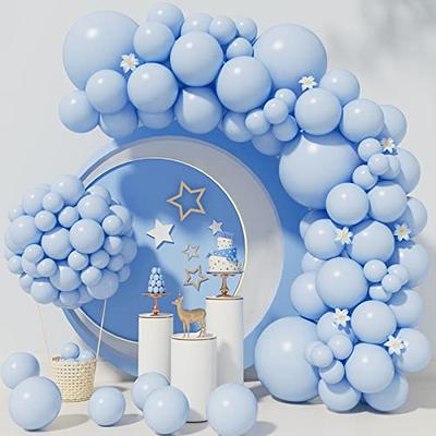 Pastel Blue Balloons 110Pcs light Blue Balloon Garland Arch Kit 5/10/12/18  Inch Latex Pastel Blue Balloons Different Sizes as Gender Reveal Baby  Shower Birthday Blue Theme Party Decorations - Yahoo Shopping