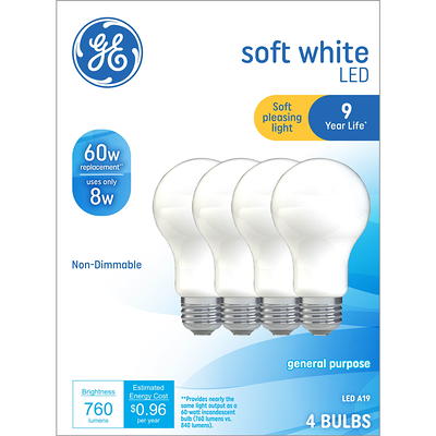 Light Bulb White 1514 7/16 screw in small glass 82500