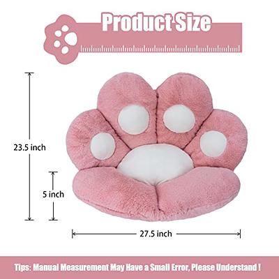 Cute Seat Cushion Cat Paw Shape Lazy Sofa, Bear's Paw Office Chair  Cushion,Office Cozy Warm Seat Pillow,Plush Sofa Cushion Home Decoration