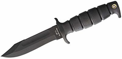  Qiorange Black Dive Knife ll, All Stainless with Line