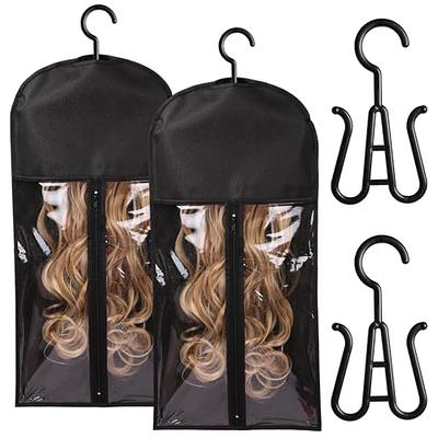 Wig Kit DIY Wig Tools Wig Accessories, 5 Pieces Adjustable Elastic Band,Wig  Making Cap Pins Needles Set, 3 Pieces Dome Mesh Wig Cap, Black Thread Hair