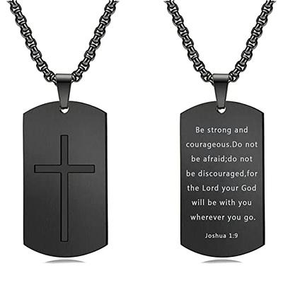 SytsLNKXXX Men's Cross Necklace