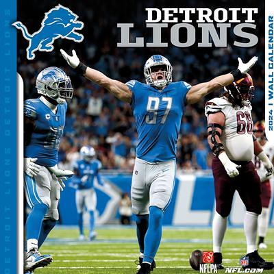 Detroit Lions 2024 Wall Calendar 