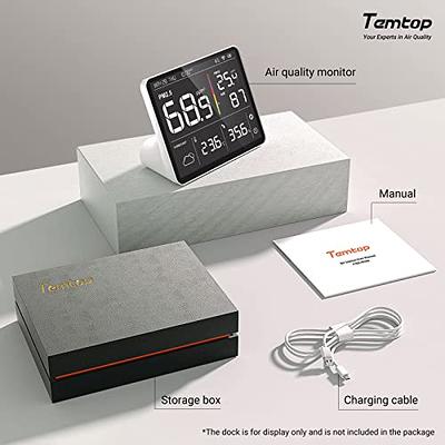 Temtop C1 CO2 Monitor Indoor air Quality Monitor Portable CO2 Detector