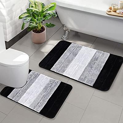 Toilet Carpet Machine Washable, Bathroom Carpet Toilet Set