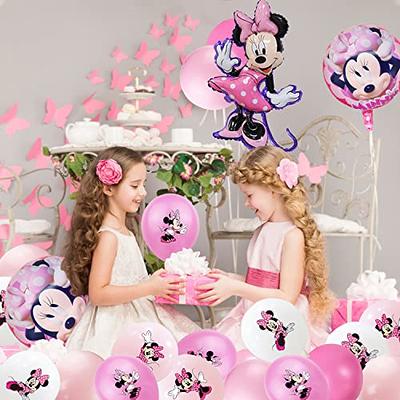 Minnie Mouse Birthday Party Decorations Banner Supplies Tableware Balloons