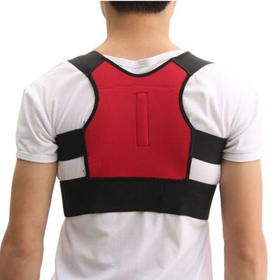  Omples Posture Corrector for Women and Men Thoracic Back Brace  Straightener Shoulder Upright Support Trainer for Body Correction and Neck  Pain Relief, Medium (waist 34-39 inch) : Health & Household