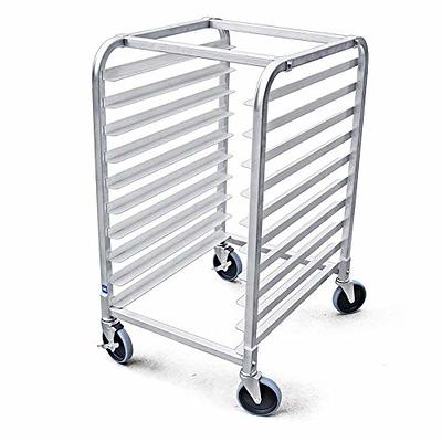 Insert Pan Rack 20 1/4 x 24 x 24, Half Size, 7 Pan Capacity, End Load