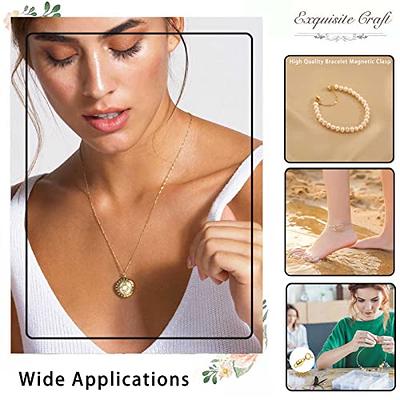 OHINGLT Magnetic Necklace Clasps and Closures,Gold and Silver Plated  Jewelry Clasps Converters for Bracelet Necklaces Chain - Yahoo Shopping