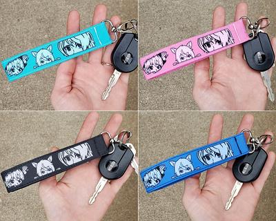 OFFCURVE Cute Kawaii Accessories Anime Keychain for Men Women Boy Girl Bear  Keychain Car Keychain Accessories Key Purse Handbag Charms Creative