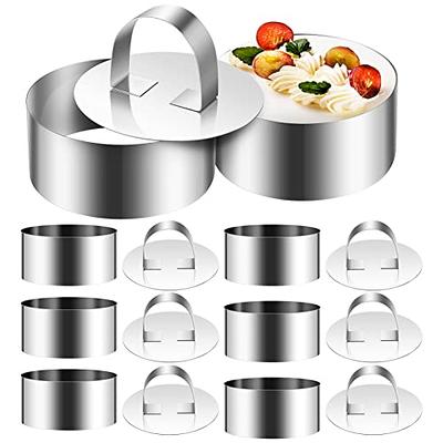 Kichvoe 3Pcs mold metal pan for oven aluminum cake pan small cake pans cake  baking tray flan pan oval bread pan mini pizza oven Baking Supplies