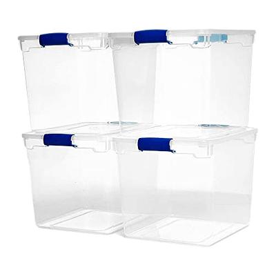  Cetomo 6.8Qt*12 Plastic Storage Bins, Storage Box, 12