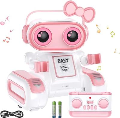 STEMTRON Programmable Interactive & Smart Dancing Remote Control Robot Dog Toy(Pink)