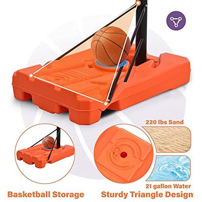 Portable Basketball Hoop Basketball System 6.6 ft. to 10 ft