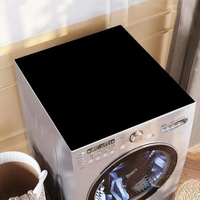 Wowangce 4 Pcs Washer and Dryer Top Protector 23.6 x 23.6 Anti Slip  Washing Machine Top Cover Dust Proof Washer and Dryer Top Mat for Laundry  Home