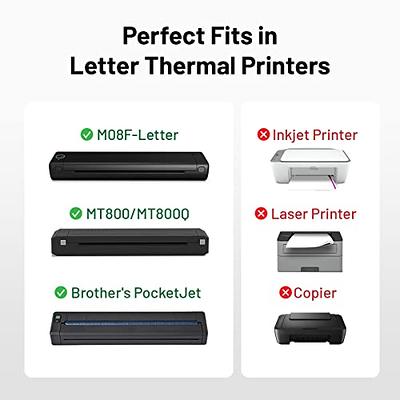 US Letter Size Paper 8.5x11 Thermal Printer Paper Multipurpose