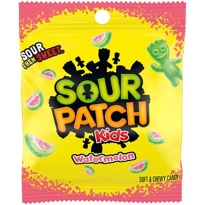 SOUR PATCH KIDS Soft & Chewy Valentines Day Candy Hearts, 10 oz