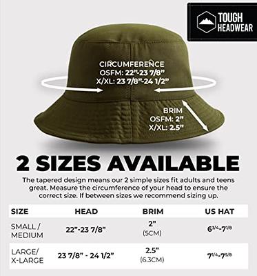 Tough Headwear Bucket Hats for Men - Fishing Hat - Mens Beach Hat