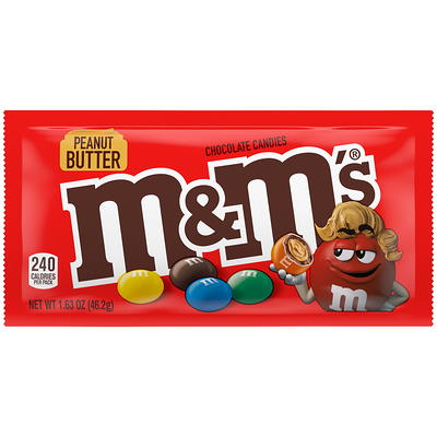  M&M'S, Milk Chocolate Candy Sharing Size Bag, 10.7 oz : Grocery  & Gourmet Food